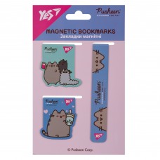 Закладки магнитные Yes Pusheen 3 шт