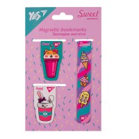 Закладинки для книг магнітні YES 708352 Sweet Cream (10) /708352/