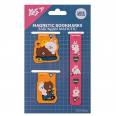 Закладки магнитные Yes Line Friends 3 шт