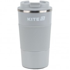 Термокружка KITE 25-458-1 510мл нерж. сталь, сіра /K25-458-1/