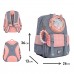 Рюкзак школьный полукаркасный YES Glamour Kitty S-104