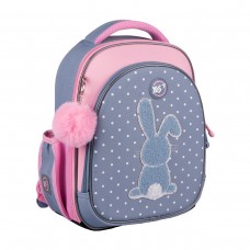 Рюкзак школьный полукаркасный YES Lovely Bunny S-109