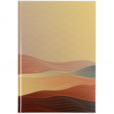 Книга канц. тв.пал. А4  96арк # офс. AXENT 8422-563-A Waves, бронзова (10) /8422-563-A/