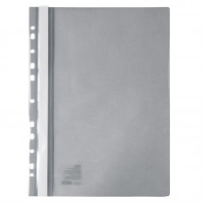 Швидкозшивач А4 AXENT 1318-12-A з перфор. сірий (10) /1318-12-A/