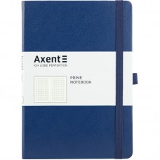 Блокнот AXENT 145*210мм 96арк. Partner Prime 8305-02 синій, на гумці (клітинка) /8305-02-A/