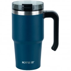 Термочашка KITE K24-1207-2 смарагдова з ручкою, 600мл /K24-1207-2/