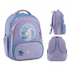Рюкзак шкільний GoPack Education GO25-597M-3 Fairytale Unicorn, каркасний /GO25-597M-3/