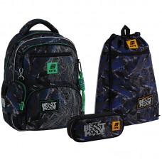 Рюкзак шкільний KITE Education SET_K25-773M-3 Beast Mode + (пенал, сумка д/взуття) /SET_K25-773M-3/