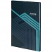 Книга канц. тв.обкл. А4  96арк. # офс. AXENT Lines, сіра /8422-580-A/