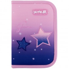 Пенал з наповненням 1 відділення KITE K25-622H-1 Sparkling, з 2-ма клапанами /K25-622H-1/