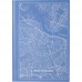 Книга канц. тв.обкл. А4  96арк. # офс. AXENT Maps Amsterdam, блакитний /8422-507-A/