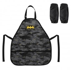 Фартух для дитячої творчості KITE Education DC25-161 DC Comics Batman, з нарукавниками /DC25-161/