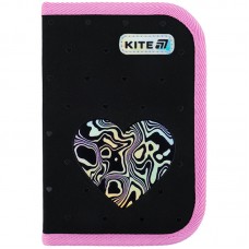 Пенал з наповненням 1 відділення KITE K25-622H-3 Love is, з 2-ма клапанами /K25-622H-3/