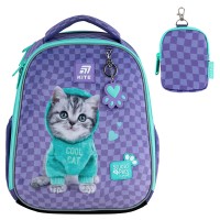 Рюкзак шкільний KITE Education SP25-555S-2 Studio Pets, каркасний /SP25-555S-2/