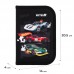Пенал з наповненням 1 відділення KITE HW25-622H-1 Hot Wheels, з 2-ма клапанами /HW25-622H-1/