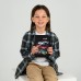 Пенал з наповненням 1 відділення KITE HW25-622H-1 Hot Wheels, з 2-ма клапанами /HW25-622H-1/