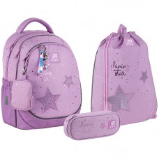 Рюкзак шкільний KITE Education SET_K25-700M-2 ShiningStar + (пенал, сумка д/взуття) /SET_K25-700M-2/