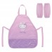 Фартух для дитячої творчості KITE Education HK25-161 Hello Kitty, з нарукавниками /HK25-161/