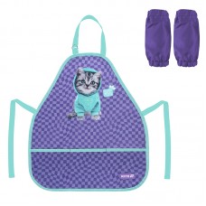 Фартух для дитячої творчості KITE Education SP25-161-1 Studio Pets, з нарукавниками /SP25-161-1/