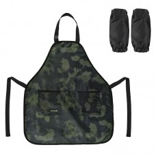 Фартух для дитячої творчості KITE Education Teens K25-526-3 хакі, з нарукавниками /K25-526-3/