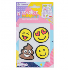 Набір наклейок YES Leather stikers Smile