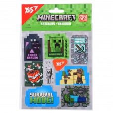 Наліпки YES 954923 Minecraft (18шт) /954923/