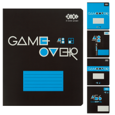 Зошит  48арк. # ZiBi 1787 GAMER (10) /ZB25.1787K/