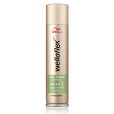 Лак д/волосся Wellaflex Silk finish & Hold 5 Ultra Strong Hold 250мл