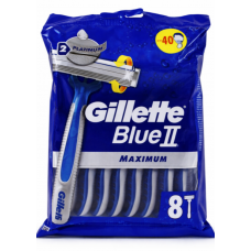 Бритва Gillette Blue ІІ Maximum однораз. 8шт.