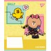 Зошит  12 аркушів коса YES 767640 Line Friends Funny (25) /767640/
