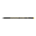 Олівець графітовий ZiBi 2321 HB BLACK DECOR з гумкою, пластиковий трикутний (144) /ZB.2321/
