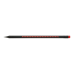 Олівець графітовий ZiBi 2321 HB BLACK DECOR з гумкою, пластиковий трикутний (144) /ZB.2321/