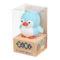 Чинка пластикова ZiBi 5597 PENGUIN, 1 отвір (24) /ZB.5597/