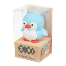 Чинка пластик. ZiBi 5597 PENGUIN, 1 отв. (24) /ZB.5597/