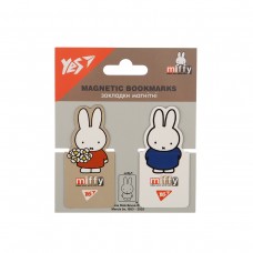 Закладинки для книг магнітні YES 708398 Miffy (2шт) /708398/