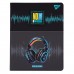 Щоденник шкільний YES Headphones А5 40 аркушів PU інтегральний