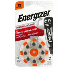 Батарейка ENERGIZER ZA13DP8 1.45V Zinc Air  8шт/упак. (ціна за уп)