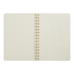 Блокнот BUROMAX А5 на спір. тв. пал. 80арк. GLAMOUR 24572109-02 синій (6) /BM.24572109-02/