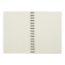 Блокнот BUROMAX А5 на спір. тв. пал. 80арк. COLOUR LINES 24572110-02 синій (6) /BM.24572110-02/