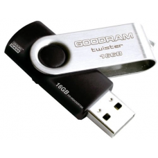 Флеш-накопичувач  16 Gb GoodRam UTS2 black-silver /UTS2-0160K0R11/