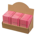 Блокнот BUROMAX А6 80арк. GRADIENT 256103-10 рожевий, тв.лам.обкл., на гумці, крем.папір (24) /BM.256103-10/