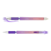 Ручка гелева BUROMAX 8312-01 0,5мм "пиши-стирай" GLOSS синя (12) /BM.8312-01/
