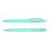 Ручка масляна авт. BUROMAX 8371 PEARL 0,7мм синя, асорті корпусів (12/144) /BM.8371/