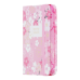 Блокнот BUROMAX А7 80арк. BLOSSOM 257102-10 рожевий, тв.лам.обкл., на гумці, крем.папір (24) /BM.257102-10/