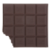 Блокнот ZiBi KIDS Line 90х90мм 80арк. CHOCOLATE 12470-19 ароматизований, обкладинка Soft touch (нелінований) /ZB.12470-19/