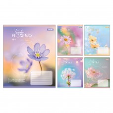 Зошит  36арк. # 1ВЕРЕСНЯ 768078 Tender Flowers (15) /768078/ (Без ПДВ)