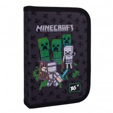 Пенал б/наповнення 1 від. YES 533622/HP-03 Minecraft Team, з 1 клапаном /533622/