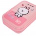 Пенал б/наповнення 2 від. YES 533638/P-01 Line Friends Pretty Choco and Cony /533638/