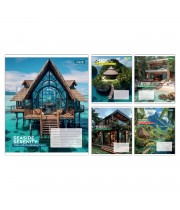 Зошит  48арк. # 1ВЕРЕСНЯ 768036 Seaside Serenity (10) /768036/