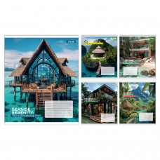 Зошит  48арк. # 1ВЕРЕСНЯ 768036 Seaside Serenity (10) /768036/